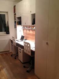 Faktum Pax Turned Into An Office Ikea Hackers Ikea Small Spaces Small Wardrobe Storage Ideas Ikea Pax