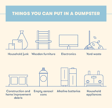 what can you put in a dumpster? an