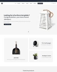 Buy furniture online at a permanently reduced price with a discount of up to 40%. Jsn Miro Minimalist Furniture E Commerce Joomla Template