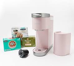 Keurig K Mini Plus Coffee Maker W Strong Brew My K Cup And 36 K Cups Qvc Com Keurig Coffee Station Keurig Coffee Keurig Mini