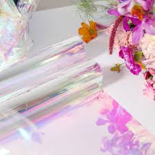 Is that film is to record a motion picture on photographic film while cellophane is to wrap or package in cellophane. Nicrolandee 10pcs Flower Wrapping Packaging Paper Iridescent Film Cellophane 20 X 24inch For Florist How To Wrap Flowers Valentines Roses Diy Party Decorations