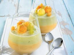 Mousse Aux Deux Melons Recipe Fruit Recipes Refreshing Desserts Mousse Recipes