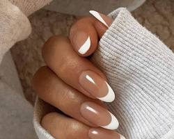 Image de oval nail shape