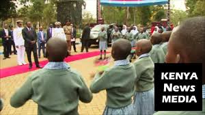 Uhuru kenyatta father founding father mzee jomo kenyatta was the first president of the country. Children Entertain Uhuru Kenyatta With Song And Shairi At Kdf Pass Out Parade Youtube