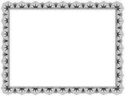 Black Certificate Border Free Downloads Available At Http Pageborders Org Download Black Certifi Certificate Border Clip Art Frames Borders Border Templates