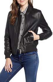 Hudson Jeans Leather Bomber Jacket Too Expensive But I Want Leather Bomber Jacket Women Leather Bomber Jacket Bomber Jacket Women