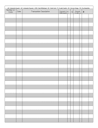 Free Printable Blank Check Register Printable Checks Checkbook Register Check Register