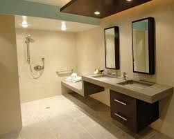 Rather than transferring out of the chair and into the shower, these units allow for users to roll their wheelchairs directly into the shower for the easiest, most comfortable experience. 34 Wheelchair Accessible Bathroom Ideas Accessible Bathroom Bathrooms Remodel Handicap Bathroom