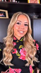 Glammed my fave girl @fitsby_rach • • • • #hairstylist #cousin #wedding  #glam #beauty