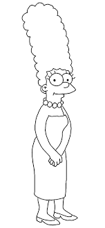 A série é uma paródia satírica do estilo de vida da classe média dos estados unidos, simbolizada pela família de. Desenhos Dos Simpsons Para Colorir Como Fazer Em Casa