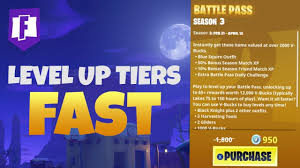 The progress of the battle pass is seperated into two things: Best Way To Rank Up Tiers Fast Season 3 Battle Pass Fortnite Battle Royale Youtube