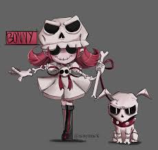 Been working on this one here and there. Brawl Stars Oc Bonny She Attacks With Her Dog And Her Super Is Very Similar To Tick S Instead She Throws A Bone And The Dog Will Follow The Closest Target