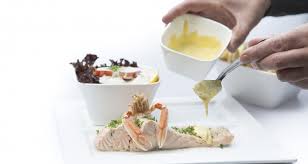 Biography and lifestyle of kevin de bruyne the belgian mid fielder at manchester city known for pin point long passing and mind blowing long shots. Poached Salmon With Delino Bearnaise Salad And Fries Dolce World