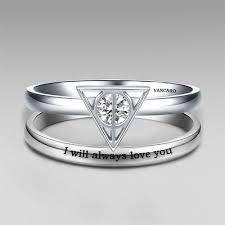 Harry Potter Sign Design Hers Ring Band Harry Potter Ring Harry Potter Jewelry Harry Potter Wedding