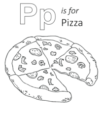 Just give them a call and place the order. Pizza Coloring Pages Playing Learning