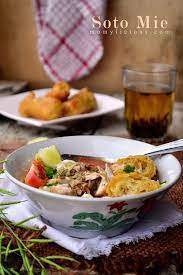 Soto Mie Ayam Fotografi Makanan Resep Masakan Asia Resep Makanan