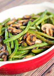 Roasted Green Beans And Mushrooms Greens Recipe Bean Recipes Veggie Dishes