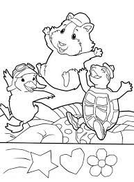 Color in this picture of yao ming and others with our library of online coloring pages. Ming Ming Turtle Tuck And Linny Jump Around In Wonder Pets Coloring Page Coloring Sun Puppy Coloring Pages Wonder Pets Cute Coloring Pages