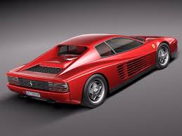 Ferrari embarked in the new and attractive world of esports in 2019 by setting up a special section, known as the fda esports team within the fda (ferrari driver academy). Ferrari Testarossa 1984 1990 Car Vehicles 3d Models