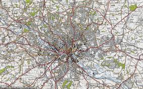 » time zone, » political map, » natural map, » leeds on night map & » google map. Map Of Leeds 1947 Francis Frith