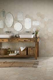 Piastrella Hopi Gesso Deco 21x10 5x18 2 Esagonale Gres Decorato Grigio Iperceramica Piastrelle Esagonali Decorare Bagno Piccolo Decorare Il Bagno