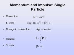 Momentum = mass * velocity. Momentum And Impulse 8 01 W06d2 Associated Reading Assignment Young And Freedman Ppt Download