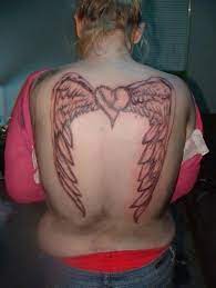 Tattoos On Back And Epidural Tattoosonback Tattoos For Guys Tattoos For Women Angel Tattoo Designs