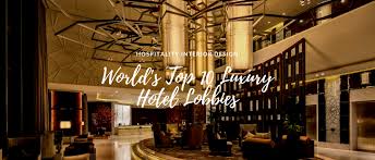 Free interior scenes 3d models are ready for lowpoly, rigged, animated, 3d printable, vr, ar or game. World S Top 10 Luxury Hotel Lobby Designs That Will Amaze You