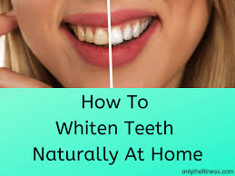 Beautiful white teeth it seems can also be the luck of the draw. How To Whiten Teeth Naturally At Home Knowledge Saga