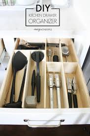 For when jamming them into a crowded drawer isn't working anymore. Diy Custom Kitchen Drawer Organizers Crazy Wonderful