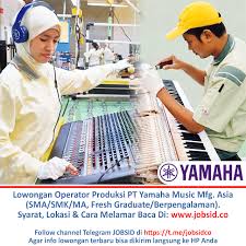 Segera diskusikan model tas kepada pabrik tas haji umroh. Lowongan Lowongan Operator Produksi Pt Yamaha Music Facebook