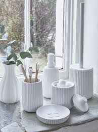 To keep cold foods and wines chilled, select a tray with a compartment for ice. The Perfect Bathroom Accessories The Nordic Way