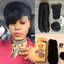We are going to pull her back into a ponytail, right up under where your head kind of sticks out is the best. Online Shop 7a Straight Indian Virgin Human Hair Unprocessed 28 Pieces Hair Weave Bundle High Quick Weave Hairstyles Short Quick Weave Styles Sew In Hairstyles