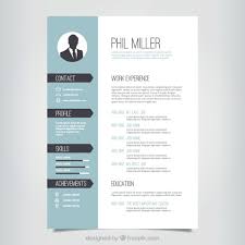 Our career experts have created them for job seekers searching . Elegant Resume Template Free Vectors Ui Download