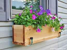 How to make planter boxes woodworkers projects plans. 15 Diy Window Flower Box Planters