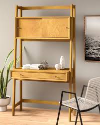 23 Stylish Desks That Will Actually Fit In Your Tiny Apartment In 2020 Ladder Desk Stylish Desk Furniture