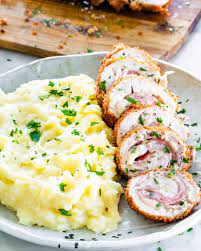 This link is to an external site that may or may not meet accessibility guidelines. Chicken Cordon Bleu Jo Cooks
