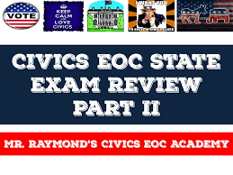 Educational requirements an officer administers a naturalization test to determine whether an applicant meets the english and civics requirements. Civics Eoc State Exam Review Part I Youtube