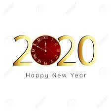 Creative text happy new year 2020 written in gold wooden letters., and discover more than 9 million professional stock photos on freepik Happy New Year 2020 Gold Numbers Red Clock On White Background Royalty Free Cliparts Vectors And Stock Illustration Image 129066398