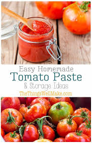 Easy Homemade Tomato Paste Rezept Einmachrezepte Rezeptideen Und Hausgemachte Tomatensauce