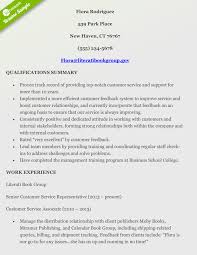 customer service resume using examples