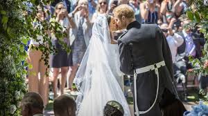 The wedding of britain's prince harry and us actress meghan markle at st george's chapel, windsor castle on may 19, 2018 in windsor, england. Royal Wedding 2018 Prince Harry And Meghan Married At Windsor Bbc News