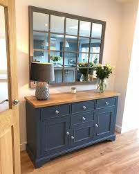 How Gorgeous Are The Hydrangea S I Picked Up This Morning Kitchendecor Kitchengoals Sideboard Decor Dining Room Dining Room Sideboard Dining Room Remodel