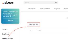 Porém, em vez de remover apenas arquivos temporários e fragmentos de músicas, a ferramenta também apagava as faixas que você tinha salvado em sua biblioteca. Como Adicionar Musica No Deezer Upload De Mp3 Aplicativos