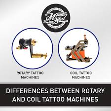 Tattoo machines may look and work differently, but they're made up of the same moving parts. Differences Between Rotary And Coil Tattoo Machines Monter Steel