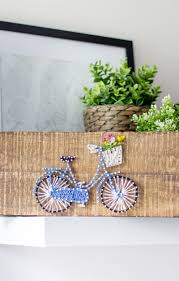 Illustrator, musician & ios game developer from shanghai. Diy Deko Fahrrad Fadenbild String Art Trytrytry