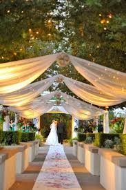 Awesome Summer Outdoor Wedding Decoration Lighting Ideas Romantic Garden Wedding Id Outside Wedding Decorations Outdoor Wedding Lighting Outdoor Wedding