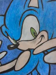 How to draw sonic the hedgehog in easy drawing tutorial. Sonic The Hedgehog Drawing By David Stephenson