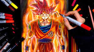 Maybe you would like to learn more about one of these? Drawing Goku Super Saiyan God Youtube
