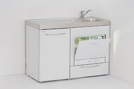 M 120 Dw Rt 1200mm Compact Tea Station With 6 Place Dishwasher And Fridge Elfin Kitchens Mini Kitchen Staff Room Tea Station